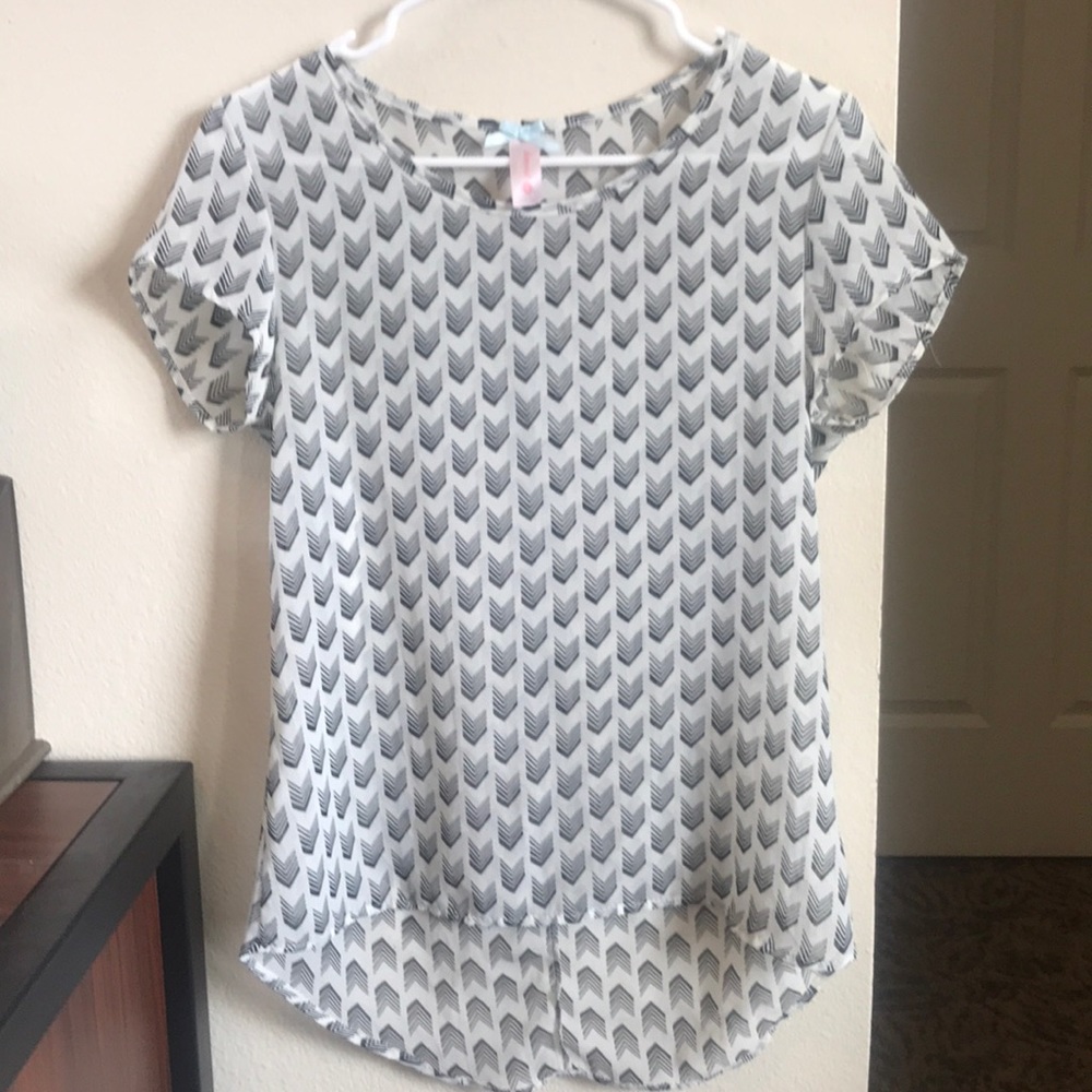 Sheer blouse